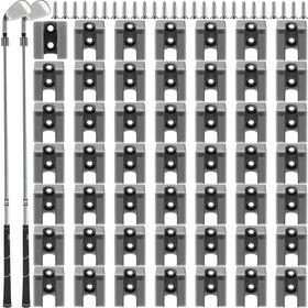 Deekin golf club hanger wall mount display keeps clubs organized and accessible.