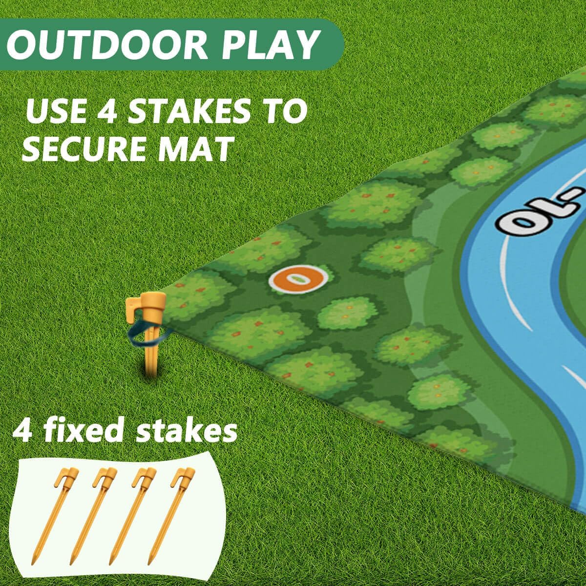 Dekvoraq includes 20 sticky balls for extended play.