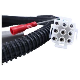 Demfec multi-pin connectors for flexible wiring