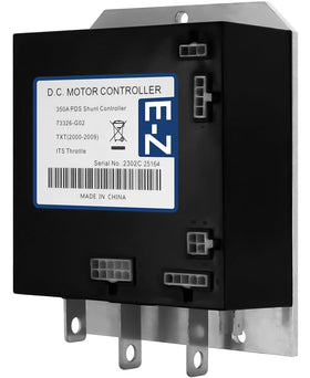 DEROACE 73326-G02 controller front view showing compact design for EZGO TXT.