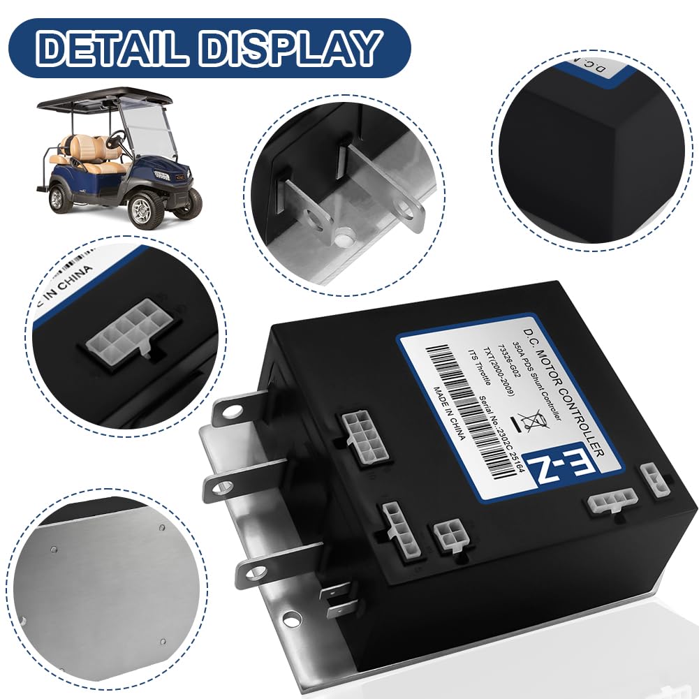 DEROACE 73326-G02 controller packaging and quality seal.