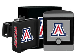 DESERT FOX GOLF Cart Phone Caddy featuring Arizona Wildcats branding on the golf cart
