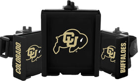 DESERT FOX GOLF cart phone caddy with Colorado Buffaloes logo keeps your phone secure.