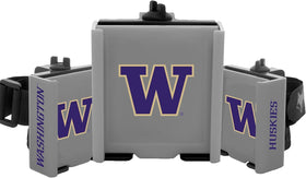 DESERT FOX GOLF cart phone caddy with Huskies graphics enhances on-course pride.