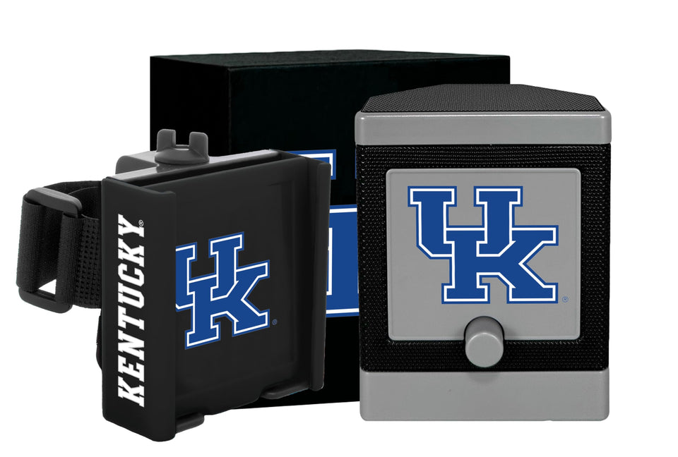 DESERT FOX GOLF Cart Phone Caddy with Kentucky Wildcats logo keeps your device accessible on the course.