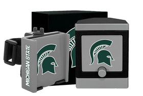 DESERT FOX GOLF cart phone caddy with Spartan branding keeps your phone secure on the course