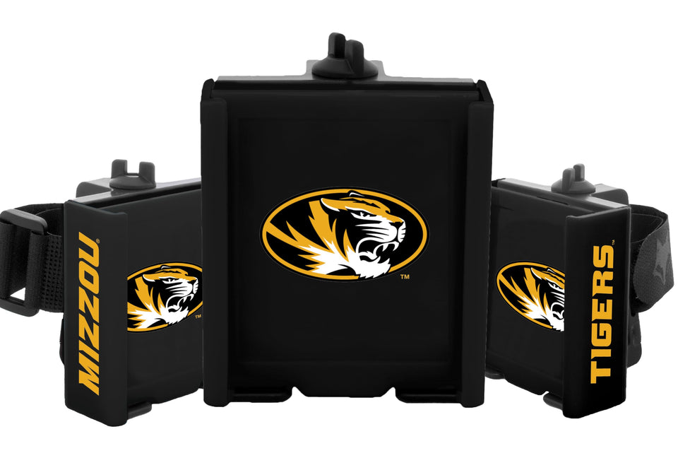 DESERT FOX GOLF Cart Phone Caddy in use on a cart, securing your phone on the ride.