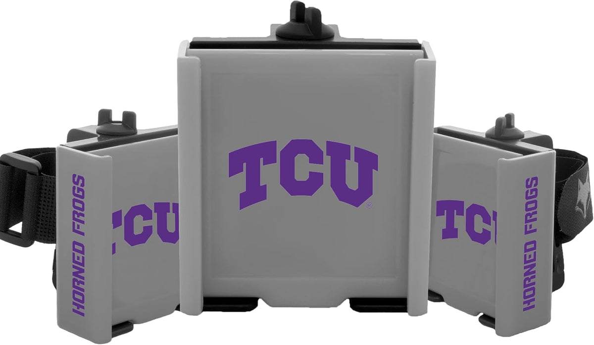 Desert Fox Golf Cart Phone Caddy with phone-fit-technology for secure device access.