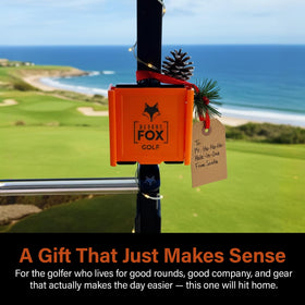 DESERT FOX GOLF Cigar Holder keeps your cigar within reach for easy on-course enjoyment.