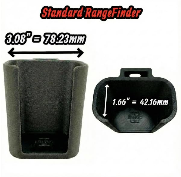 RangeLock mounted on a CaddyTek cart demonstrating compatibility and integrated design.