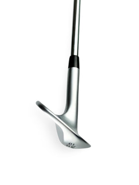 Detroit Golf Co. wedge 1020 carbon steel construction for durability and reliable feel.