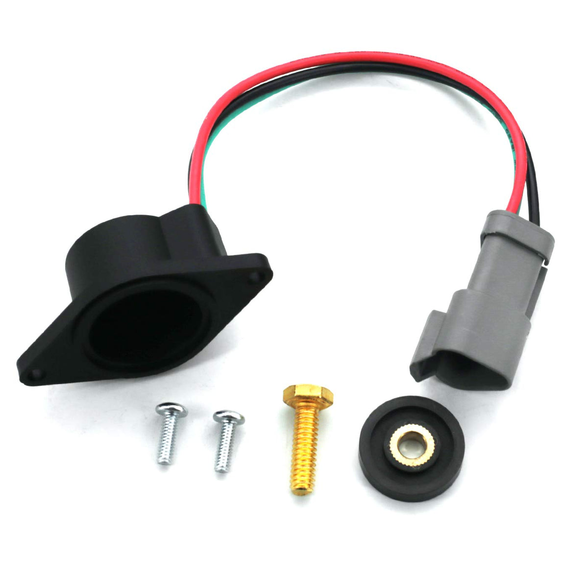 DEVMO IQ speed sensor close-up for precise speed readings on Club Car DS/Precedent