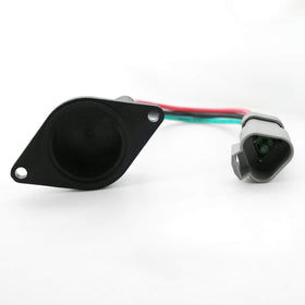 Installation view showing DEVMO IQ speed sensor replacement on Club Car
