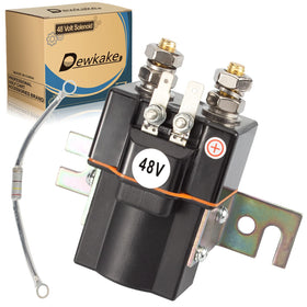 Dewkake Club Car 48V four-terminal solenoid coil for DS and Precedent carts, compatible replacement