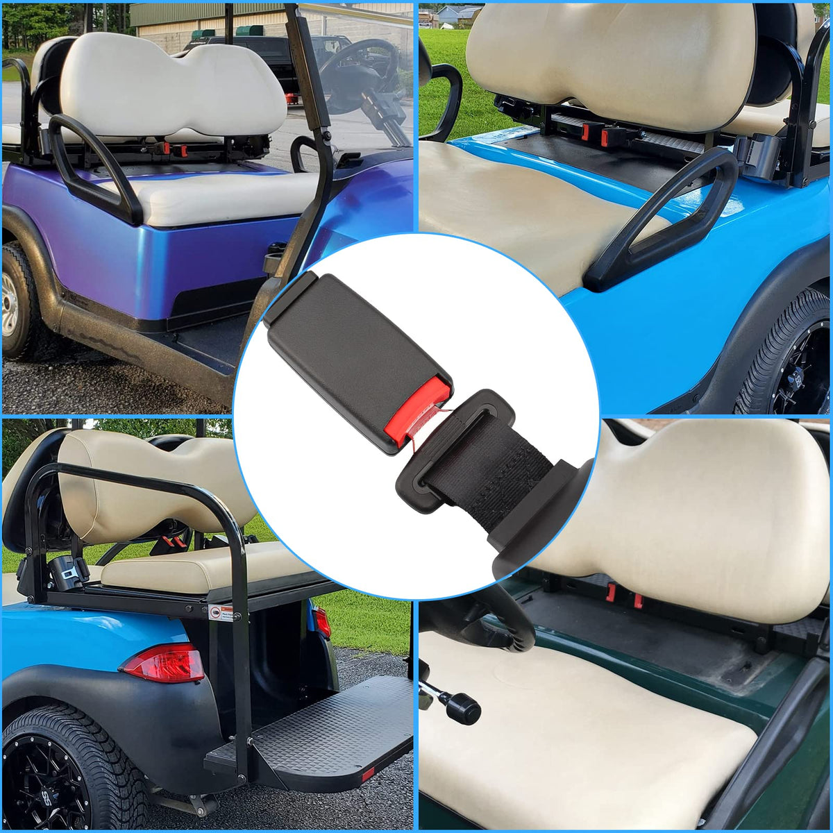 Dewkake EZGO and Club Car compatibility for versatile carts