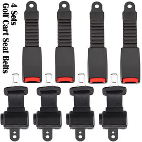 Dewkake belts include buckles and screws for straightforward mounting
