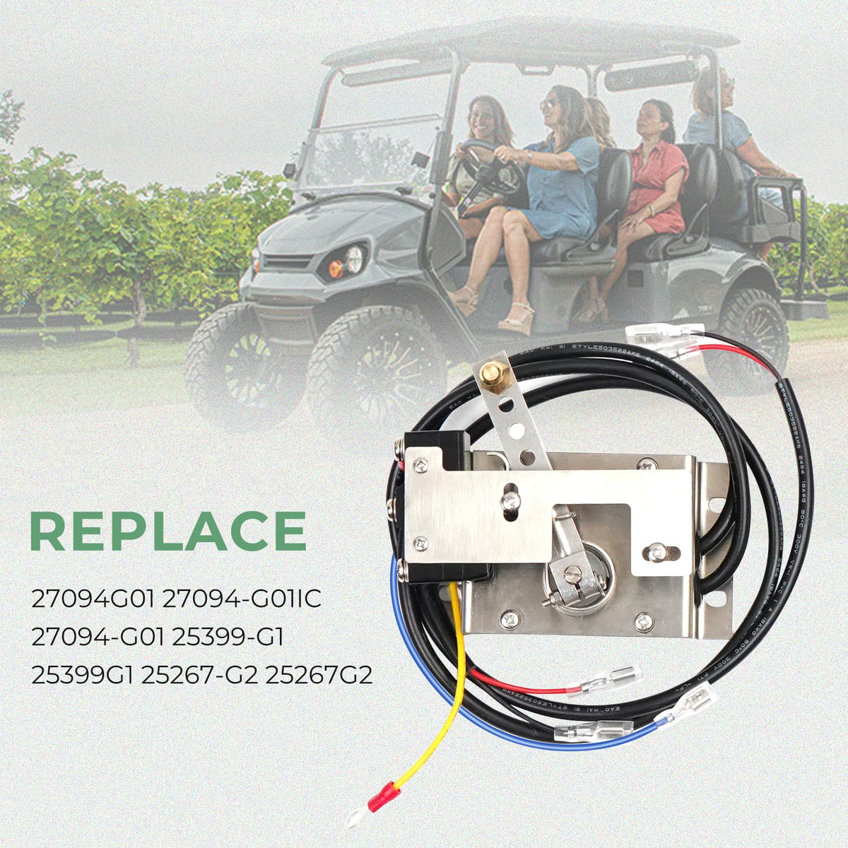 Dexepe Pot Box plug-and-play installation simplifies EZGO Marathon setup.