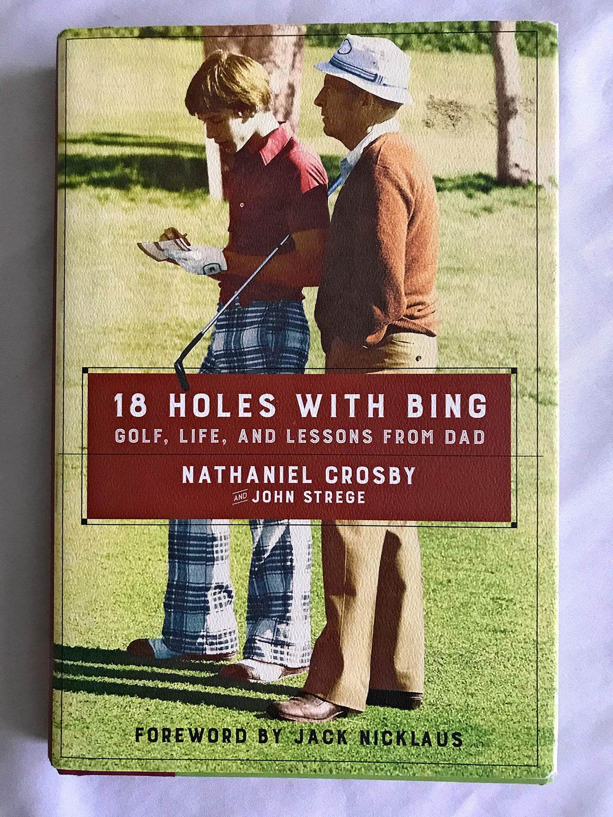 Dey Street Books 18 Holes with Bing cover image, highlighting Bing Crosby golf memories.