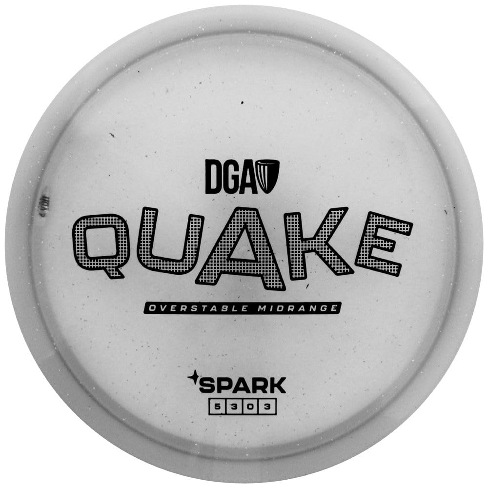 DGA Spark Quake midrange disc with flat-top shows wind control and fade.