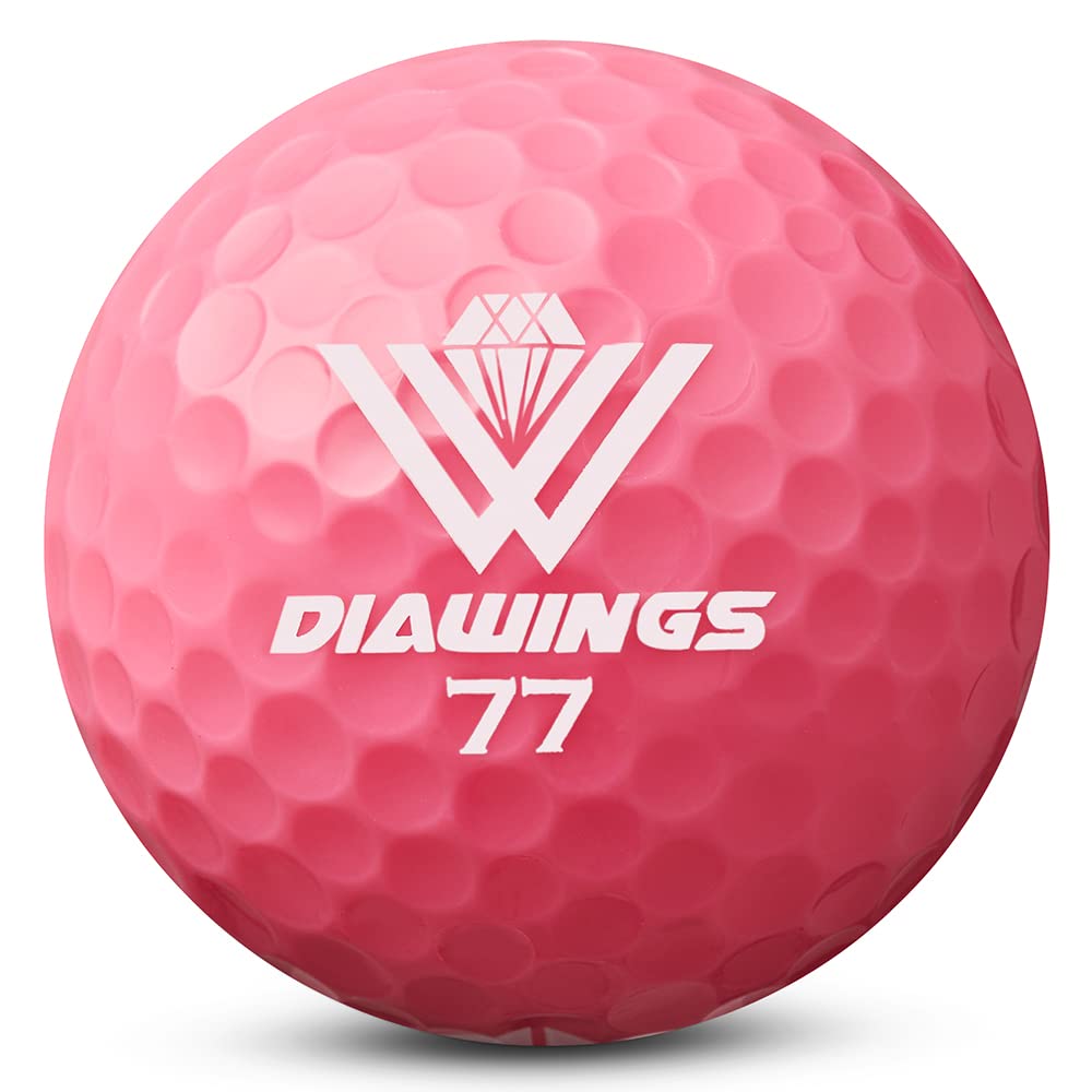 Diawings Max Distance ball side view highlighting low spin for reliable shots