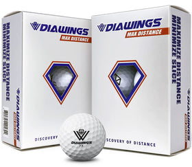 Diawings Max Distance front packaging image highlights a compact six-pack for easy carry and gifting.