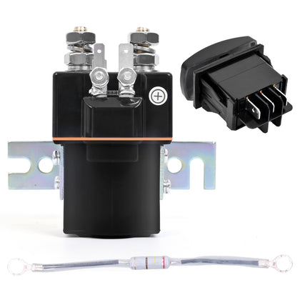 DingRan 48V solenoid kit front view for Club Car DS, easy upgrade.