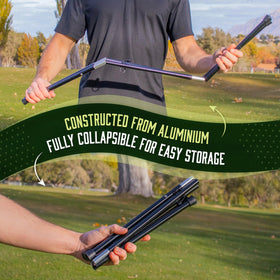 Diochey universal-fit golf bag stand suitable for men and women