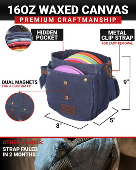 Disc Living sling strap comfort for hands-free carrying
