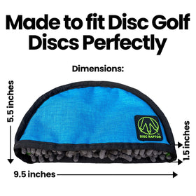Disc Raptor performs well in wet and muddy conditions.