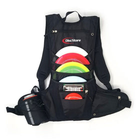Disc Store Trekker interior showing 4-8 disc storage for organized play.