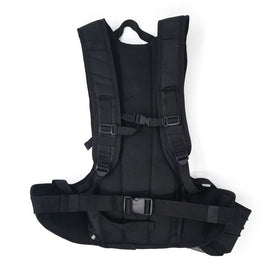 Disc Store Trekker side pocket with hoodie or extra clothes storage.