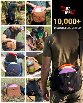 Disc Living reinforced stitching on high-stress areas ensures long-term use.