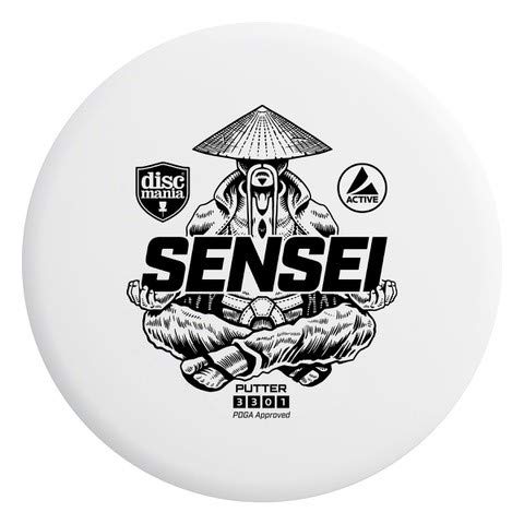 Discmania Active Base Sensei putter with flat-top for precise putting and dependable approach shots