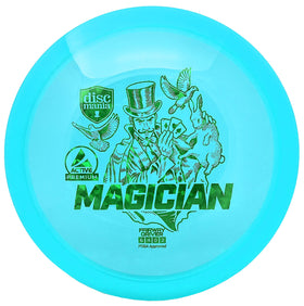 Discmania Magician in flight with a stable, predictable path