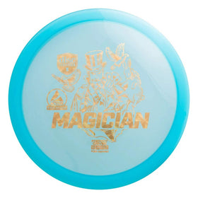 Discmania Active Premium plastic close-up showing durable, firm feel for reliable grip.