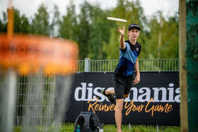 Discmania color-varied set improves visibility during practice.