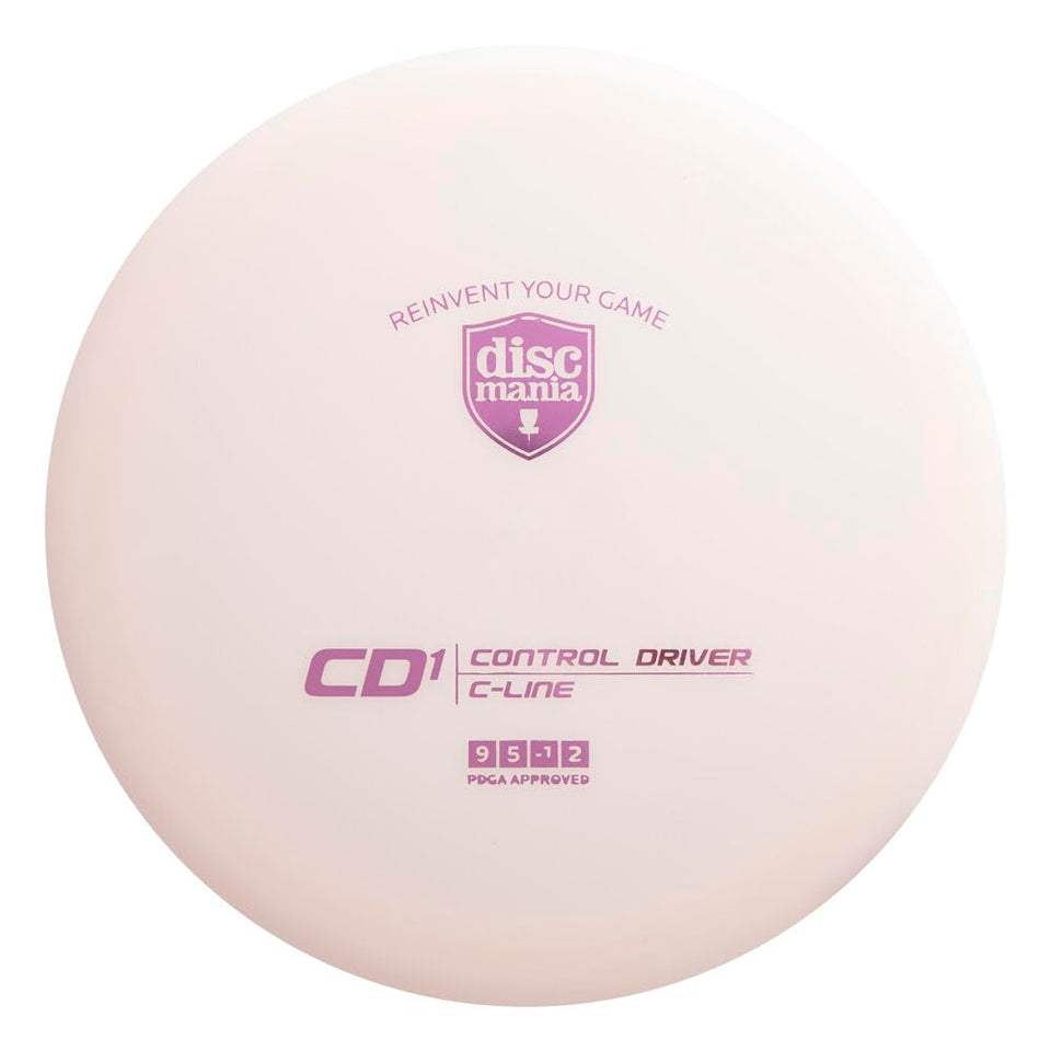 Discmania CD1 in flight demonstrates stable control for accurate drives.