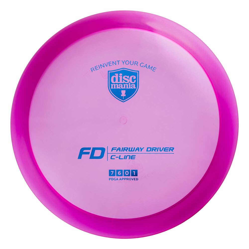 Discmania C-Line FD demonstrates straight flight with premium C-Line plastic and high glide.