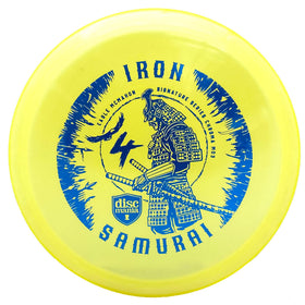 Discmania Eagle McMahon Iron Samurai 4 MD3 front view showing precise mid-range control