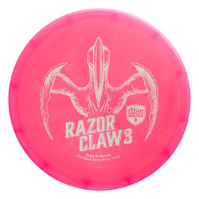 Discmania Eagle McMahon Meta Tactic Razor Claw 3 in wind test shows stable flight.
