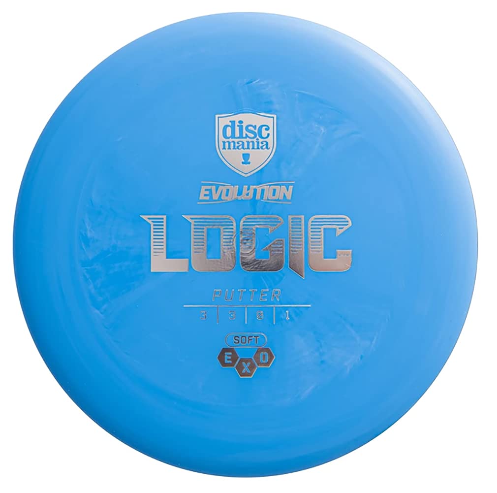 Discmania Evolution Exo Soft closeup emphasizes soft plastic grip and forgiving feel.