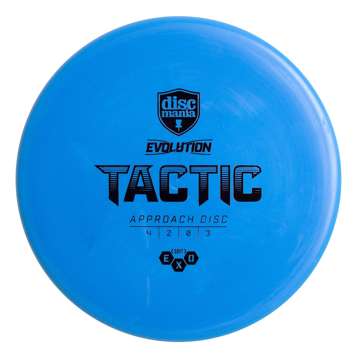 Discmania Evolution Exo Soft Tactic putter soft Exo grip enhances comfort and hold.