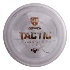 Discmania Evolution Exo Soft Tactic putter handles windy shots with stable control.