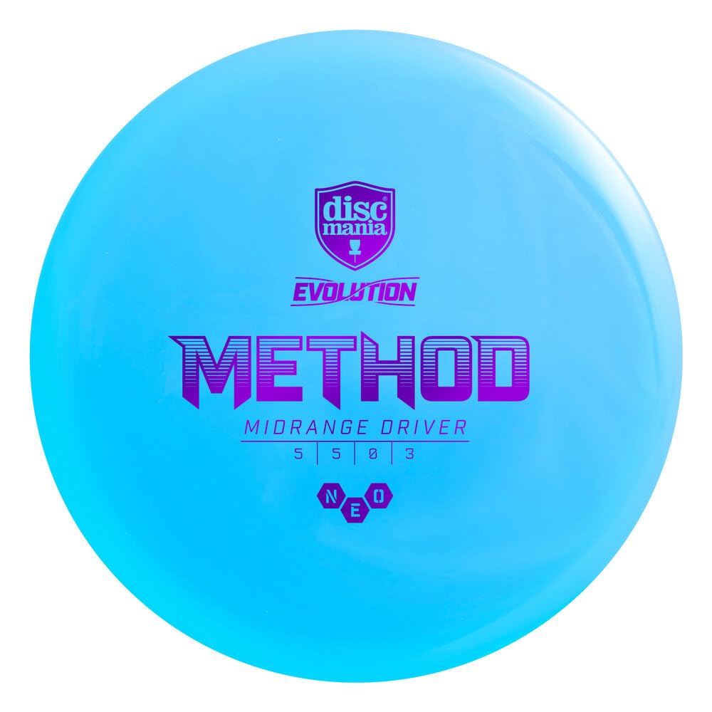 Discmania Evolution Neo Method overstable midrange with steady control for forehands.