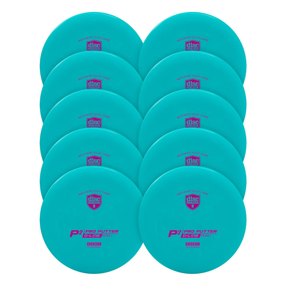 Discmania Flex 1 D-Line putter pack with soft grip texture for comfortable practice putting