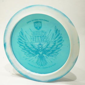Discmania Horizon Cloud Breaker red close-up highlighting grip-friendly rim