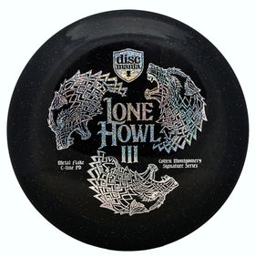 Discmania Lone Howl 3 metal flake PD driver with premium finish for a better grip.