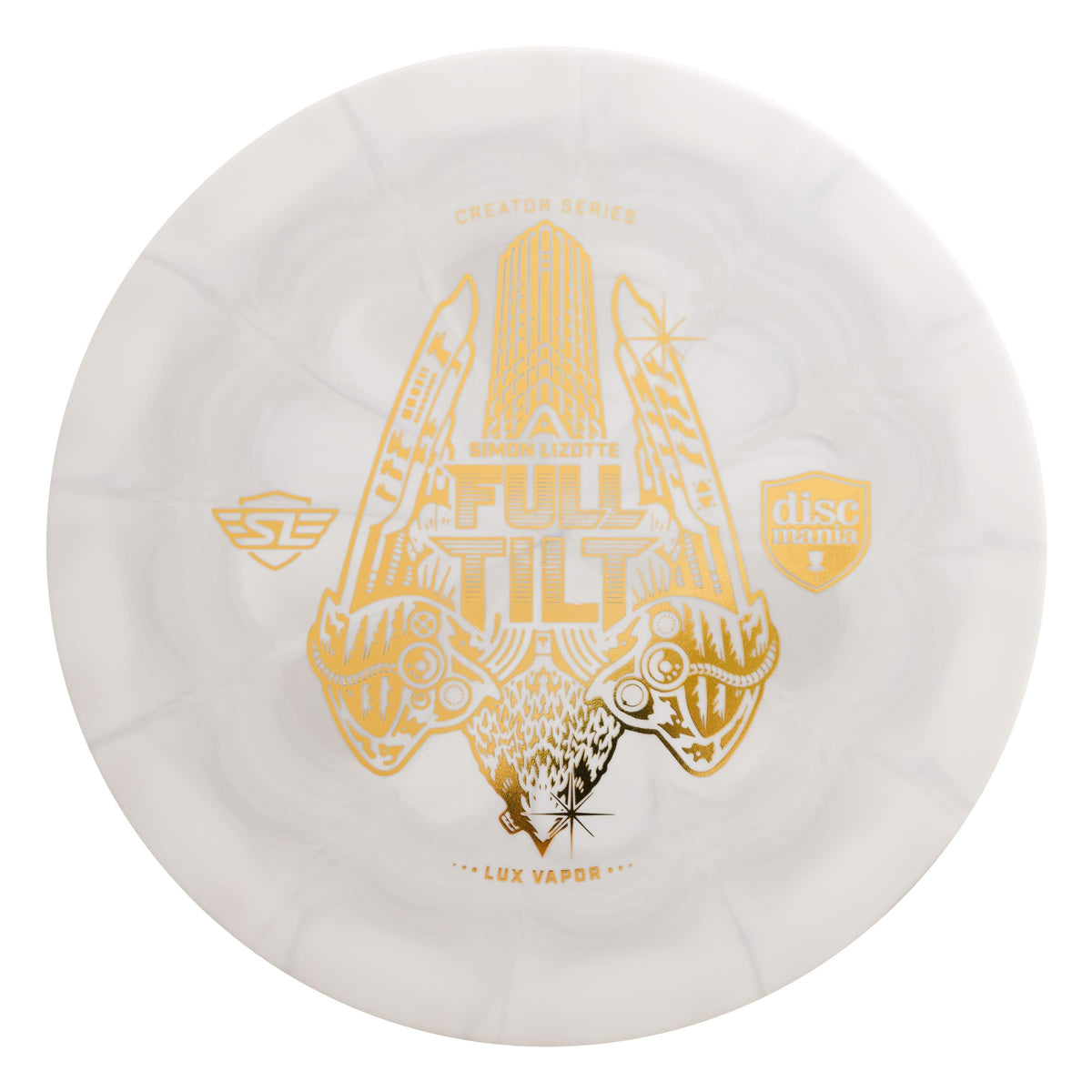 Discmania Simon Lizotte Creator Series packaging highlights premium overstable design.