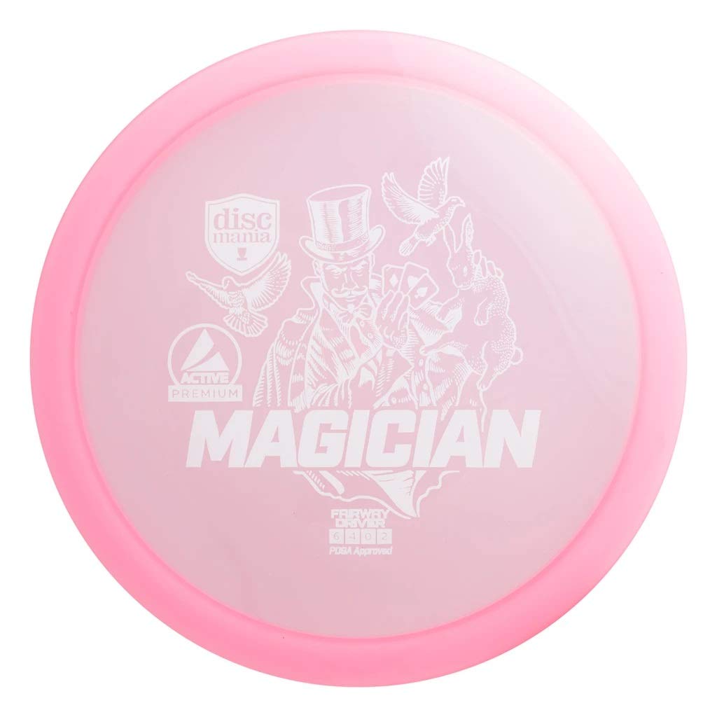 Discmania Magician straight-flight path for accurate approach shots.