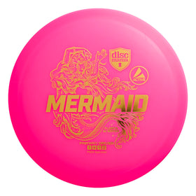Discmania Mermaid driver in flight, straight lines with a subtle turn